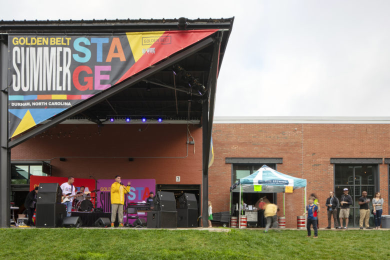 Golden Belt Campus summer stage