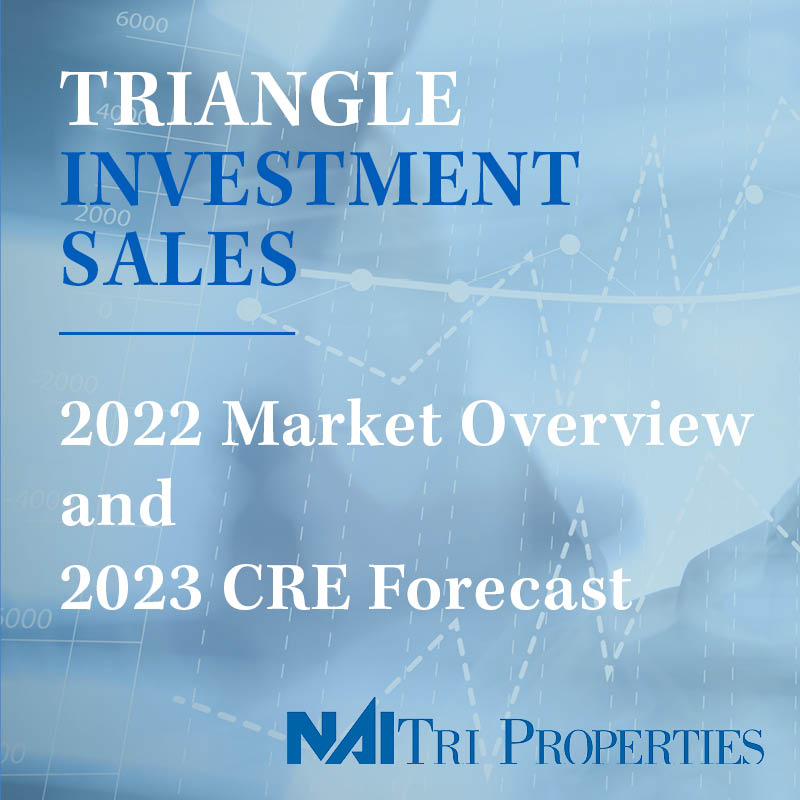 2022 Triangle Market Overview and 2023 Forecast INVESTMENT SALES Tri